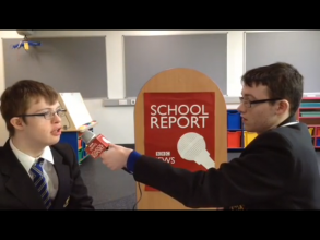 Pupils complete BBC news Report