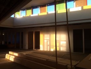 New School takes shape as the Gortin Road entrance opens up